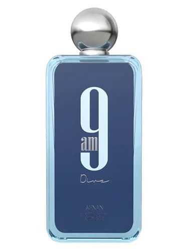 Frasco del perfume 9am Dive de Afnan — fragancia unisex