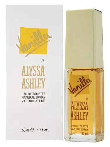 Frasco del perfume Vanilla de Alyssa Ashley — fragancia femenino