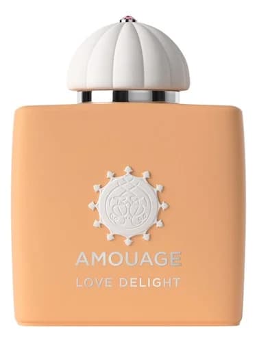 Frasco del perfume Love Delight de Amouage — fragancia femenino