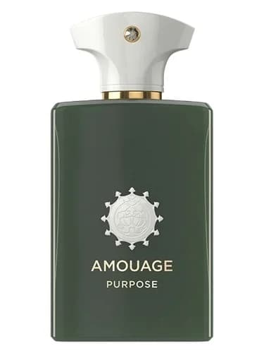 Frasco del perfume Purpose de Amouage — fragancia unisex