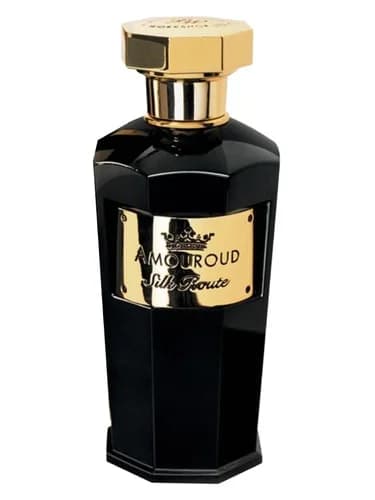 Frasco del perfume Silk Route de Amouroud — fragancia unisex
