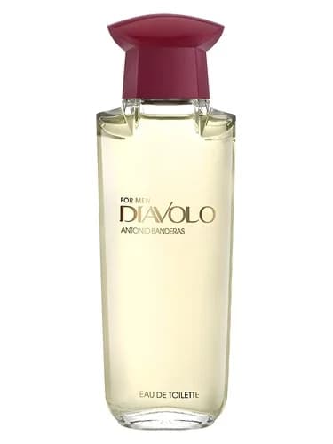 Frasco del perfume Diavolo de Antonio Banderas — fragancia masculino