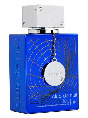 Frasco del perfume Club De Nuit Blue Iconic de Armaf — fragancia masculino