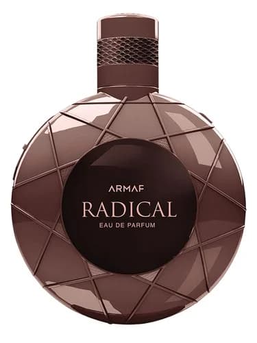 Frasco del perfume Radical Brown de Armaf — fragancia masculino