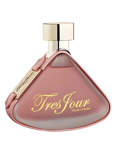 Frasco del perfume Tres Jour de Armaf — fragancia femenino