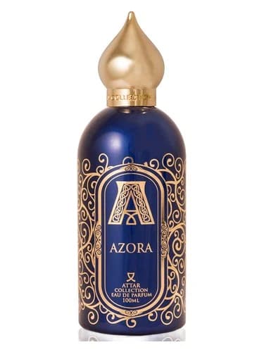 Frasco del perfume Azora de Attar Collection — fragancia unisex