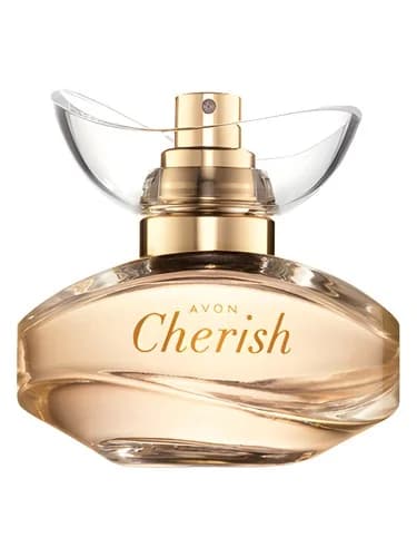 Frasco del perfume Cherish de Avon — fragancia femenino
