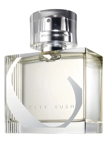 Frasco del perfume City Rush For Her de Avon — fragancia femenino