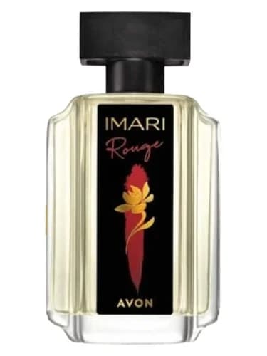 Frasco del perfume Imari Rouge de Avon — fragancia femenino