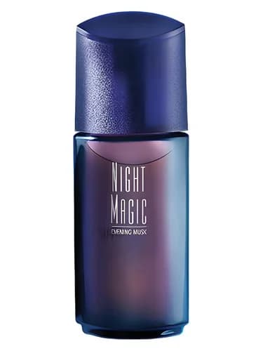 Frasco del perfume Night Magic Evening Musk de Avon — fragancia femenino