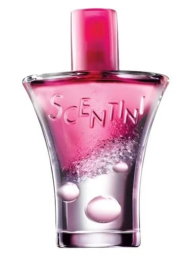 Frasco del perfume Scentini Rose Fizz de Avon — fragancia femenino