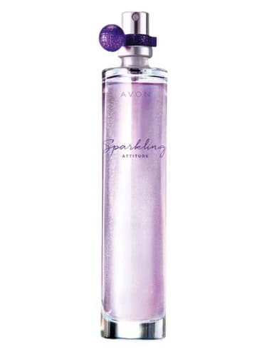 Frasco del perfume Sparkling Attitude de Avon — fragancia femenino