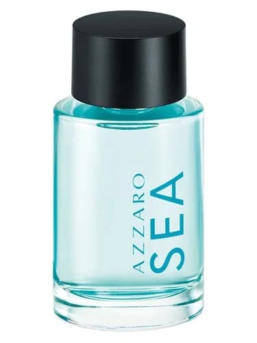 Frasco del perfume Sea de Azzaro — fragancia unisex