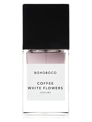 Frasco del perfume Coffee White Flowers de Bohoboco — fragancia unisex