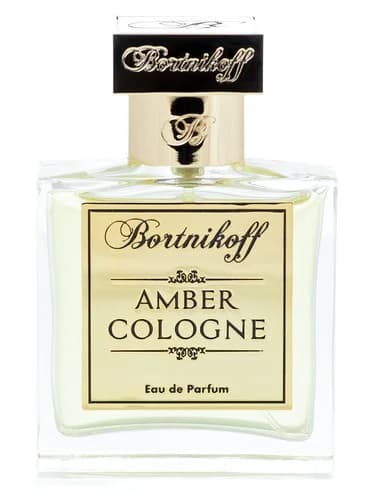 Frasco del perfume Amber Cologne de Bortnikoff — fragancia unisex