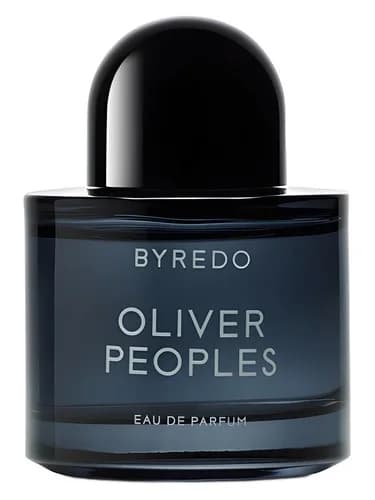 Frasco del perfume Oliver Peoples Indigo de Byredo — fragancia unisex