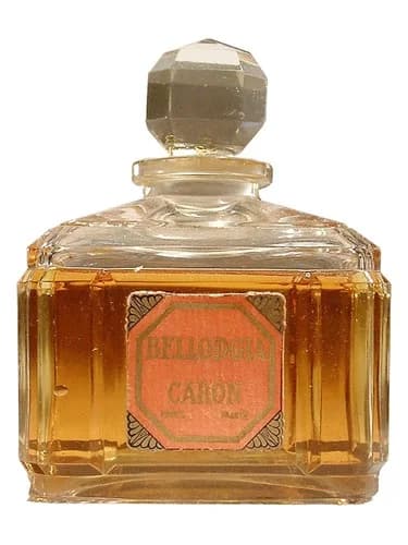 Frasco del perfume Bellodgia Extrait de Caron — fragancia femenino