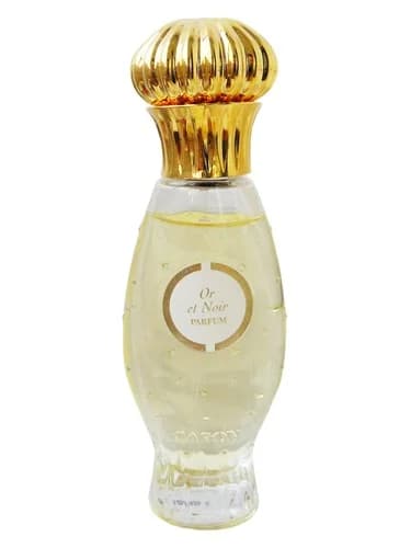 Frasco del perfume Or Et Noir de Caron — fragancia femenino