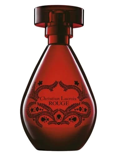 Frasco del perfume Rouge de Christian Lacroix — fragancia femenino
