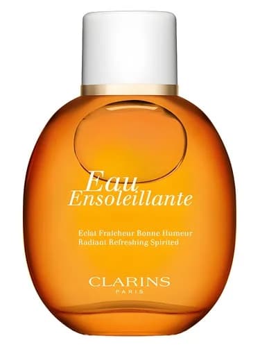 Frasco del perfume Eau Ensoleillante de Clarins — fragancia femenino