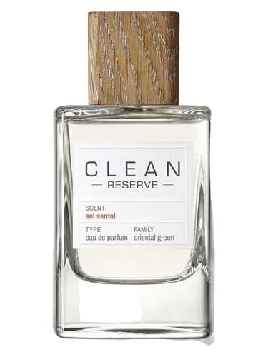 Frasco del perfume Sel Santal de Clean — fragancia unisex