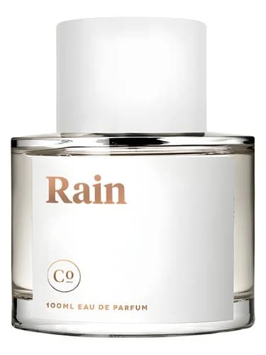 Frasco del perfume Rain de Commodity — fragancia unisex
