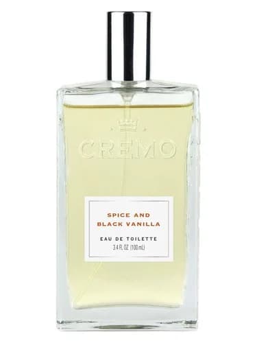Frasco del perfume Spice Black Vanilla de Cremo — fragancia masculino