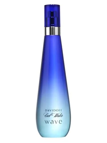 Frasco del perfume Cool Water Wave de Davidoff — fragancia femenino