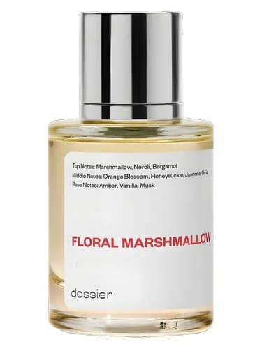 Frasco del perfume Floral Marshmallow de Dossier — fragancia femenino