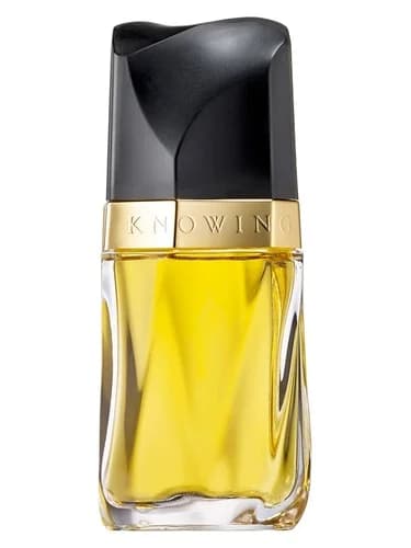 Frasco del perfume Knowing de Estee Lauder — fragancia femenino