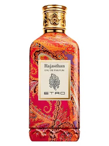 Frasco del perfume Rajasthan de Etro — fragancia femenino