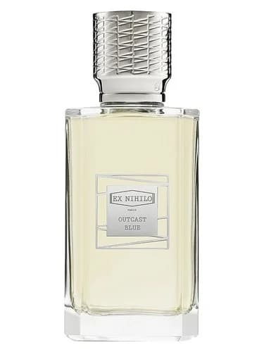 Frasco del perfume Outcast Blue de Ex Nihilo — fragancia unisex