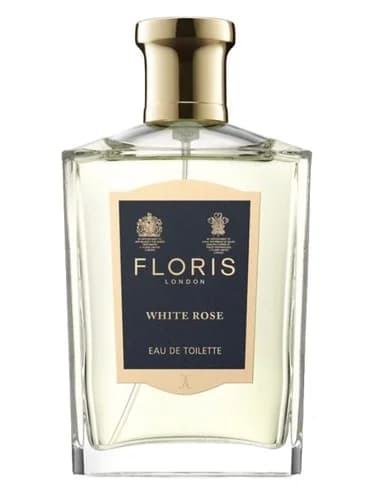 Frasco del perfume White Rose de Floris — fragancia femenino