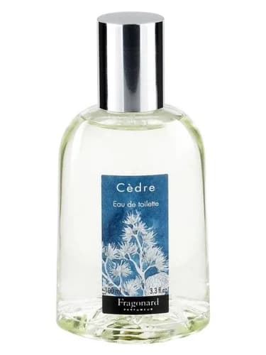Frasco del perfume Cedre de Fragonard — fragancia unisex