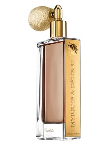 Frasco del perfume Myrrhe Delires de Guerlain — fragancia unisex