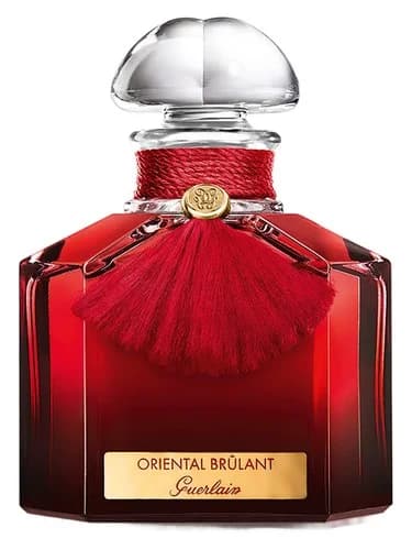 Frasco del perfume Oriental Brulant de Guerlain — fragancia unisex