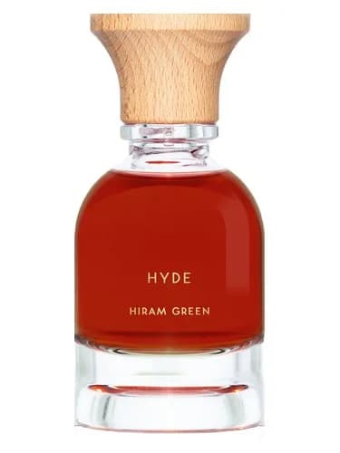 Frasco del perfume Hyde de Hiram Green — fragancia unisex