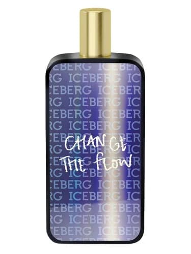 Frasco del perfume Change The Flow de Iceberg — fragancia masculino