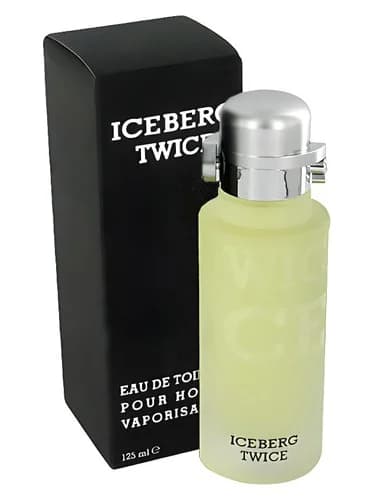 Frasco del perfume Twice Pour Homme de Iceberg — fragancia masculino