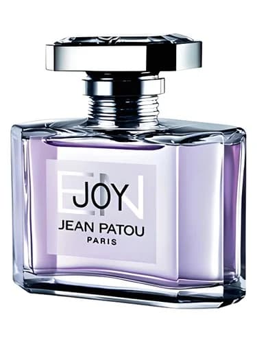 Frasco del perfume Enjoy de Jean Patou — fragancia femenino
