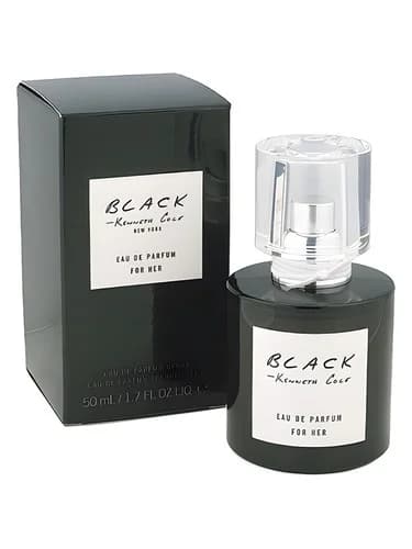 Frasco del perfume Black de Kenneth Cole — fragancia femenino