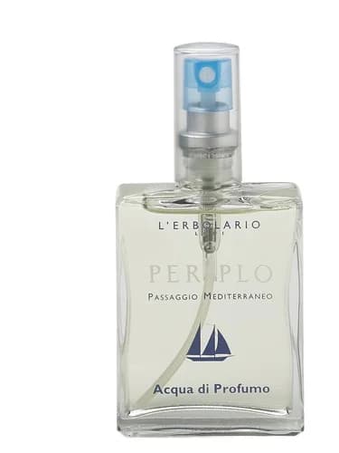 Frasco del perfume Periplo de L Erbolario — fragancia unisex