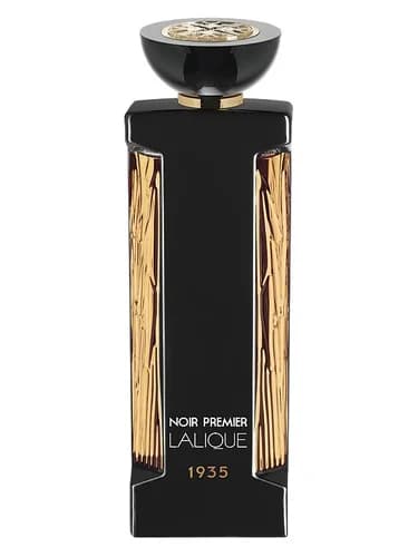 Frasco del perfume Rose Royale de Lalique — fragancia unisex