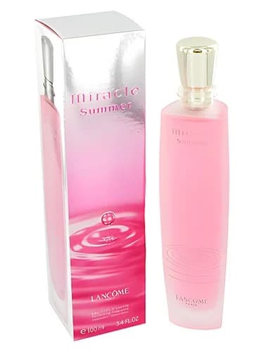 Frasco del perfume Miracle Summer de Lancome — fragancia femenino