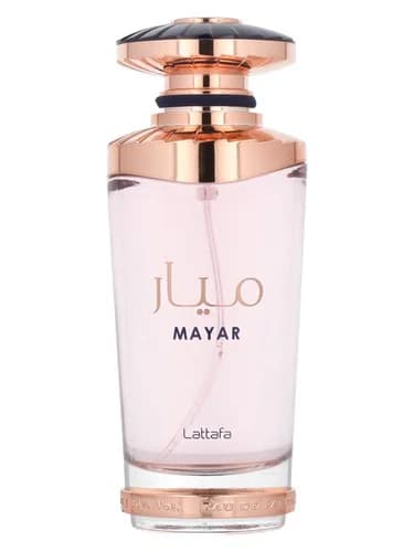 Frasco del perfume Mayar de Lattafa Perfumes — fragancia femenino