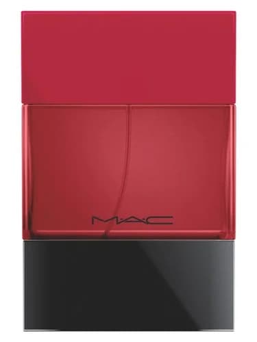 Frasco del perfume Ruby Woo de Mac — fragancia femenino