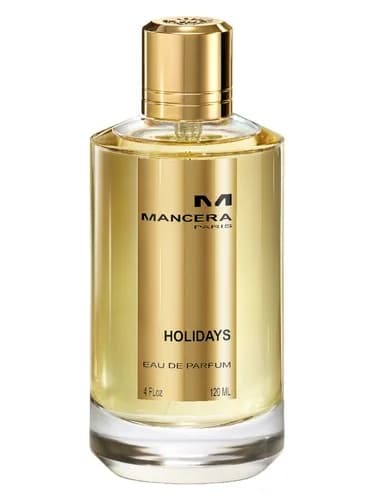 Frasco del perfume Holidays de Mancera — fragancia unisex