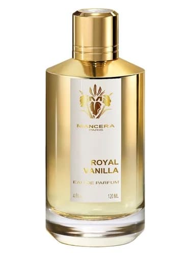 Frasco del perfume Royal Vanilla de Mancera — fragancia unisex