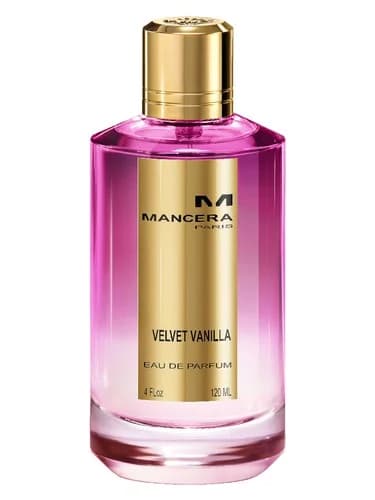 Frasco del perfume Velvet Vanilla de Mancera — fragancia unisex