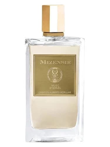 Frasco del perfume Musc Eternel de Mizensir — fragancia unisex